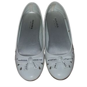 Sonoma Kids White Dress Shoes with Bow